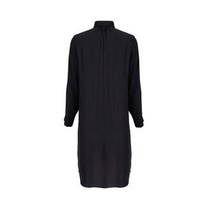 Ladies Embroidered Floral Organza <b>Tunic</b> <b>Dress</b> for Office Loose Fit Cotton Spring-<b>Summer</b> - Product Image 3