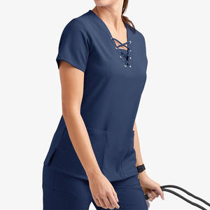 Uniforme d'allaitement personnalisé de haute qualité pour femmes vêtements hospitaliers tendance avec logo de broderie personnalisé Service OEM - Product Image 3
