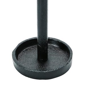 Juego de portavelas de Metal con revestimiento de polvo negro, nuevo estilo, lámpara votiva decorativa para el hogar, molde para portavelas de hierro - Product Image 5