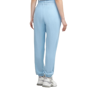 Pantalons de survêtement pour femmes, logo personnalisé en gros, taille haute, devant plat, hiver, détente, yoga, entraînement, course à pied, 100% coton - Product Image 3