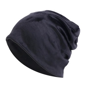 Fashion Velvet Beanie Baggy Hat Autumn Winter Warm Slouchy Beanies for <b>Men</b> Women Solid Velour Soft <b>Cap</b> High Quality Casual Hat - Product Image 5