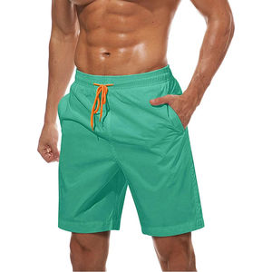 Short de gymnastique à séchage rapide pour hommes Short de fitness en maille avec poche Short de jogging en nylon à motif solide écologique - Product Image 5