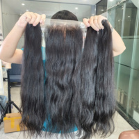 Paquets de cheveux bruts couleur noire droite naturelle de 10 à 40 pouces cheveux vietnamiens bruts cheveux humains vierges de qualité 12a