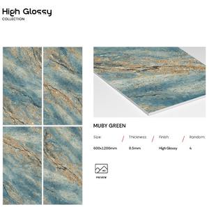 Carreaux de céramique modernes CLASSIC de qualité supérieure pour hôtels, en porcelaine émaillée polie ultra-brillante blanche mate pour murs et sols, pour l'isolation thermique - Product Image 2