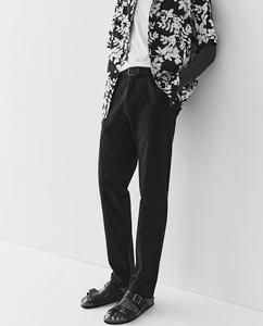 Pantalon chinos de marque personnalisable pour hommes à la mode 100% coton respirant coupe ajustée mi décontracté OEM ODM XL longueur régulière - Product Image 2