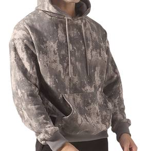 Pull à Capuche en Polaire pour Homme, Séchage Rapide, Respirant, Coupe Régulière, Polyester/Coton, Ourlet Brut sur le Devant, Longueur Régulière, Décontracté - Product Image 5