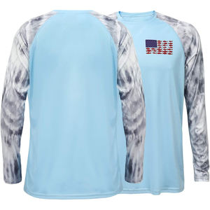 Camisas de pesca de manga larga, camisa de tela UV personalizada para hombres, protección solar, manga completa, resistente a las manchas, absorbe la humedad - Product Image 6