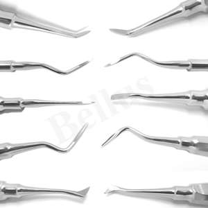 Juego de elevador de luxación Dental profesional de 13 piezas con instrumentos de elevación recta Cryer herramientas de extracción de dientes de acero inoxidable - Product Image 5