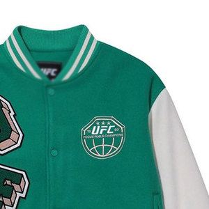 Nouveau design de couleur unie pour hommes Veste Letterman Streetwear Vêtements chauds Veste Letterman pour hommes - Product Image 3