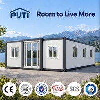 Maison mobile préfabriquée de 30 pieds, aménagement personnalisé, cuisine, salle de bain, chambre, installation rapide, maison conteneur extensible pour logement rural