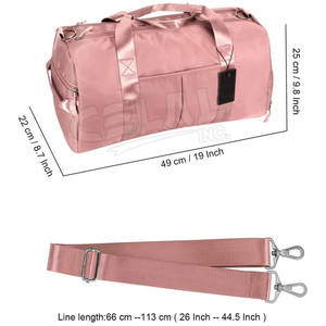 Sac de sport de voyage étanche à vendre, sac de sport décontracté fabriqué au Pakistan, Offre Spéciale - Product Image 2