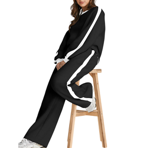 Vêtements de sport survêtements de sport performants pour femmes impression personnalisée manches longues Streetwear survêtement respirant pour femmes - Product Image 3