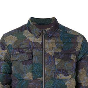 Chaqueta de invierno personalizada OEM para mujer, Abrigo acolchado con bolsillos cálidos, tela de lona, cuello levantado, colocación de logotipo frontal - Product Image 3