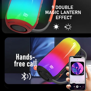 Hot bán RGB loa không dây xách tay bass chất lượng cao Loud MP3 máy nghe nhạc Bluetooth âm nhạc loa âm nhạc hộp không thấm nước - Product Image 6