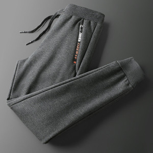 กางเกงวอร์มผ้าฟลีซสำหรับผู้ชายกางเกงวอร์มผ้าหนาสำหรับวิ่งออกกำลังกายกางเกงวอร์มลำลองไซส์ใหญ่พิเศษ6XL 7XL 8XL - Product Image 4