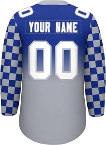 Venta al por mayor OEM tela transpirable de secado rápido Durable Pro calidad impresión totalmente sublimada personalizada Hockey sobre hielo Jersey Teamwear - Product Image 2