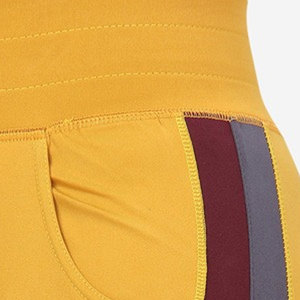 Mallas duraderas de cintura alta para mujer, mallas deportivas teñidas lisas personalizables para Yoga, gimnasio, Fitness, sin costuras - Product Image 5