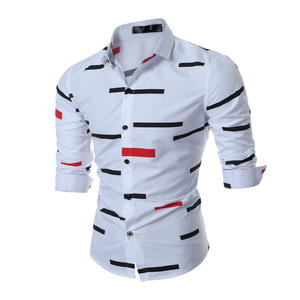 Camisa Casual de Manga Larga 100% Algodón Suave para Hombre, Ajuste Cómodo, Estilo Elegante, Secado Rápido, Ecológica, la Elección Perfecta para - Product Image 2