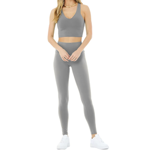 Women's Plus Size Seamless Activewear Set 2-Piece High Waist Stretch Quick Dry Yoga Gym Clothing Wholesale - Product Image 2