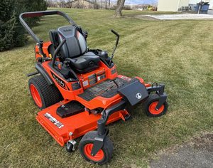 High Quality Z725 Professional Grade Diesel Zero Turn Riding Lawn <b>Mower</b> Orange 4-Cycle 127CC 500W 150L Grass Box <b>Rotary</b> Blade - Product Image 5
