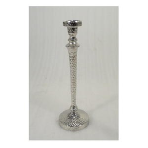 Best Design Silver Shining Polished Aluminium Taper <b>Candle</b> Holder <b>Large</b> for Home Restaurant Hotel <b>Candle</b> Light Dinner Decorative - Product Image 2