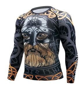 Vente chaude d'éruptions cutanées pour hommes Sublimation personnalisée imprimée partout d'éruptions cutanées à manches longues à col rond à des prix raisonnables - Product Image 4