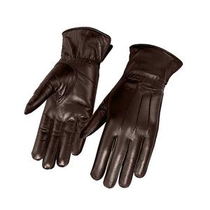 Gants de mode en cuir pur nouveauté taille personnalisée ou impression de logo couleur disponible gants de mode en cuir pour hommes - Product Image 3