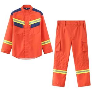 Overol de Trabajo Transpirable, Impermeable, Resistente al Fuego e Ignífugo al por Mayor, Uniforme para Bomberos y Ropa de Trabajo - Product Image 1