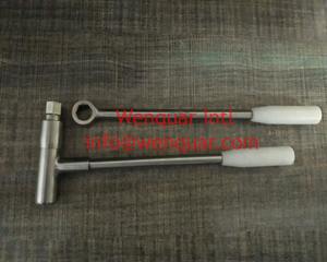 Source d'alimentation manuelle d'instrument chirurgical d'acier inoxydable de coupeur de goupille orthopédique durable de haute précision - Product Image 2