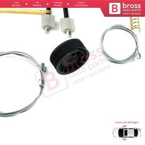 ชุดซ่อมมอเตอร์กระจกหน้าต่าง BWR5432 สำหรับประตูหน้ารถยนต์ C Class W205 S205 ปี 2013-2023 รุ่น A2057204923 A2057209211 - Product Image 6
