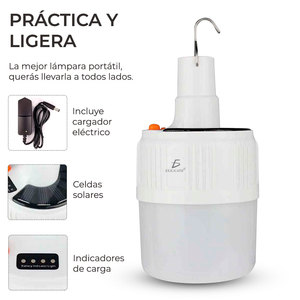 Linterna de Emergencia LED y USB Recargable y Portátil para Camping - Product Image 2