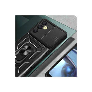 Étui robuste avec support magnétique pour Samsung Galaxy A25 A13 5G - Protection coulissante de l'objectif de l'appareil photo, coque blindée compatible avec Oppo Reno - Product Image 4