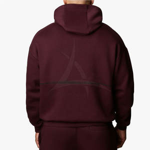 Sudadera con Capucha de Felpa de Manga Larga, Transpirable, con Estampado Digital Otoñal, 100% Algodón, Talla Adulto, Alta Calidad - Product Image 2