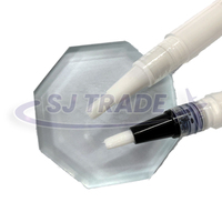 Stylo adhésif pour perruque en dentelle, stylo à colle, vernis résistant à l'eau, stylo, meilleure vente, étiquette privée, 3 pièces