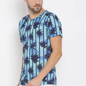 Camiseta de sublimación con estampado personalizado para hombre, ropa informal de algodón 100%, camiseta de sublimación de ajuste holgado de Material duradero ligero - Product Image 2