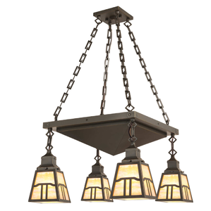 Lustre simple à bras multiples en métal noir avec ampoules exposées, une solution d'éclairage minimaliste et fonctionnelle pour la salle à manger - Product Image 6