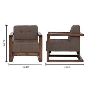 Sofá Minimalista de un Solo Asiento, Elegante, para Sala de Estar, Espacios de Trabajo, Oficina, Salón y Muebles Modernos para el Hogar con Diseño Sencillo - Product Image 5