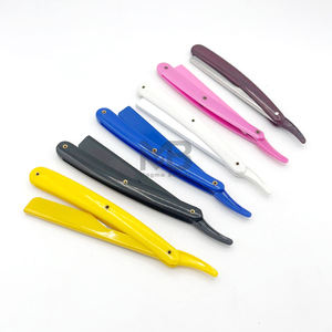 Juego de Navajas de Afeitar de Acero, Multicolores, Navaja de Afeitar Recta, para Hombres y Mujeres, Limpieza y Eliminación del Vello, Navaja de Afeitar - Product Image 2