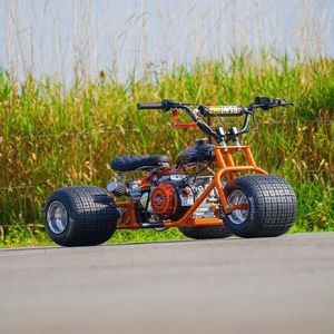 Mini-tricycle cargo à essence, trois roues, rickshaw, cadre entièrement amorti, 12 vitesses, freins à disque hydrauliques, cadre en aluminium, 120 kg - Product Image 2