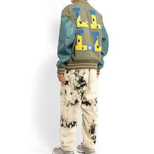 Chaqueta Universitaria para Hombre, Estilo Clásico Letterman, Abrigo Bomber Informal y Cálido para la Escuela, Universidad, Equipo Deportivo, Uso Diario y Moda Urbana - Product Image 4