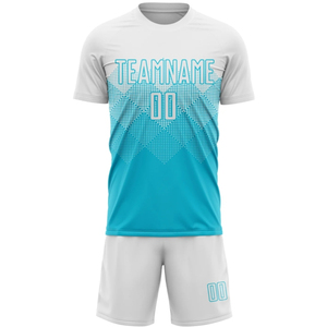 Maillot de football personnalisé avec nom, vêtements de football professionnels, service OEM, respirant, séchage rapide, écologique, short d'équipe de club 100% - Product Image 4