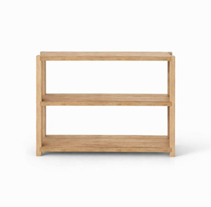 3-Tier Wooden Shelf <b>Unit</b> Multi-Purpose Bathroom & <b>Kitchen</b> Shelf Decorative Organizer - Product Image 1