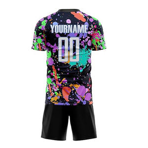 Meilleur matériau confortable respirant uniforme adultes coupe automatisée chemises et hauts vêtements de football maillot de football maillot de football - Product Image 2