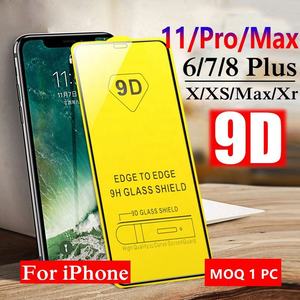 ฟิล์มกระจกนิรภัยแบบบางพิเศษ 9D สำหรับ XS Max ความแข็ง 9H ป้องกันฟองอากาศ ป้องกันการมองลอก ป้องกันรอยขีดข่วน - Product Image 6