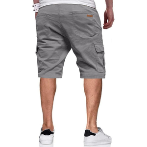 Pantalones cortos para hombre al aire libre, informales, con cintura extensible, ligeros, resistentes al agua, de secado rápido, para pesca, senderismo, pantalones cortos Cargo para hombre - Product Image 2