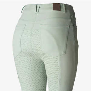 Pantalones de equitación sin silicona Impresión personalizada y bordado Logo Jumping Show Breeches Jodhpur & Breeches de alta calidad - Product Image 4