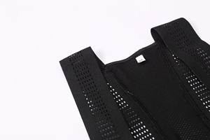 Pantalones Cortos de Ciclismo Personalizables con Textura a Cuadros, Alta Elasticidad, Transpirables, con Malla que Absorbe la Humedad, con Tirantes y Amortiguación - Product Image 3