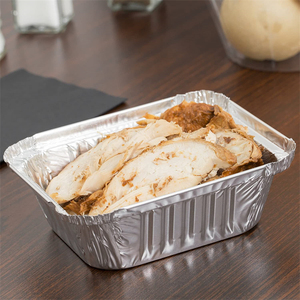 Contenants en aluminium de qualité <span class=keywords><strong>alimentaire</strong></span> pour la cuisine / Boîte en aluminium avec couvercle en PP - Product Image 2