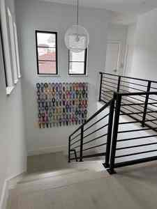 Cadena de eslabones de resina para decoración de pared, cadena de pared transparente con hebilla, cadena cubana de plástico acrílico para decoración de pared, joyería DIY - Product Image 4