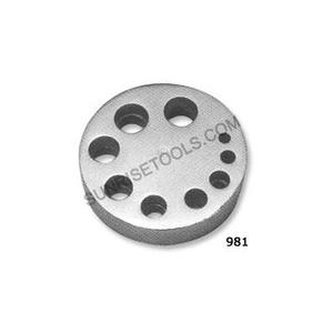 Estaca redonda de Revetting para relojeros con herramienta de Revetting de 9 agujeros para relojeros - Product Image 2